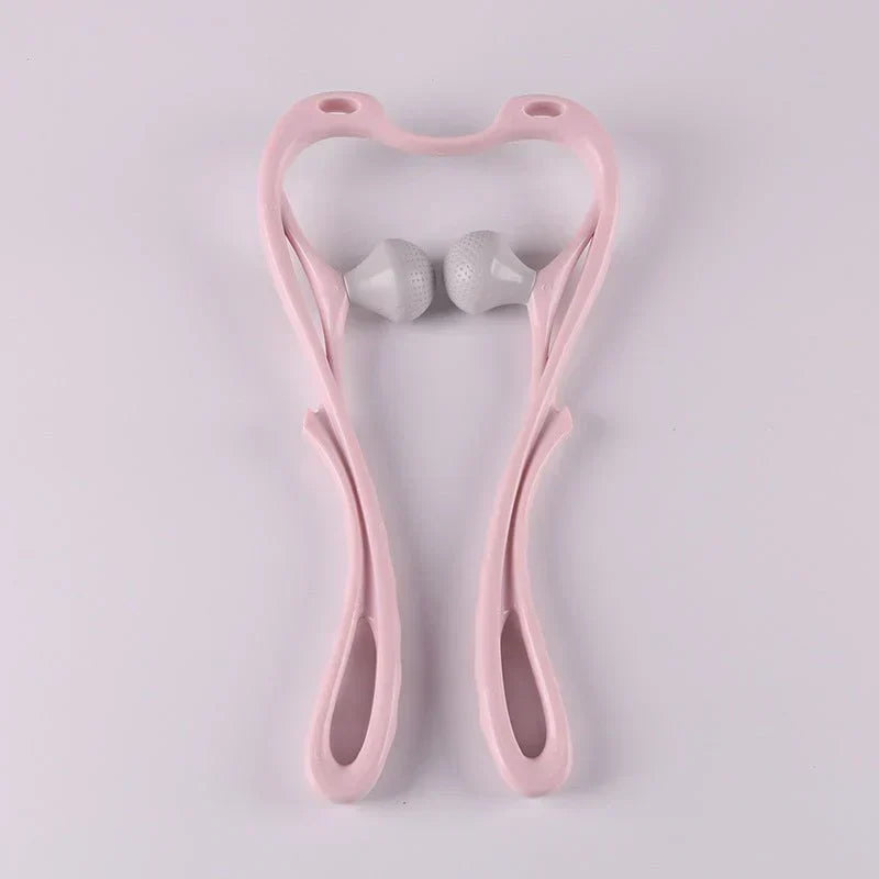 Neck Massager High Quality Multi-function Manual Relaxed Cervical Massager Pressure Relieve Double Ball Pressing Meridian Massager