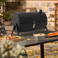 Portable charcoal BBQ grill for outdoor cooking